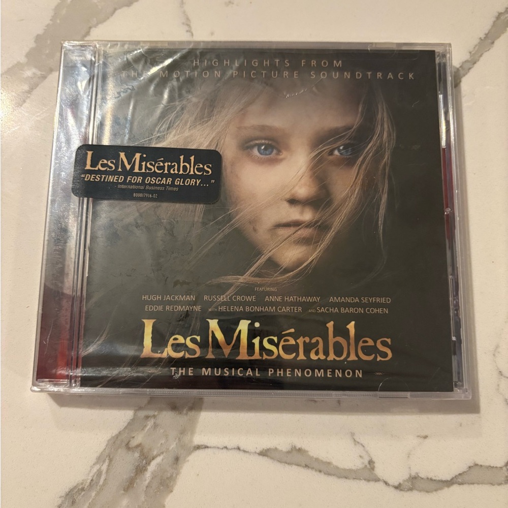Les Misérables Motion Picture Soundtrack CD